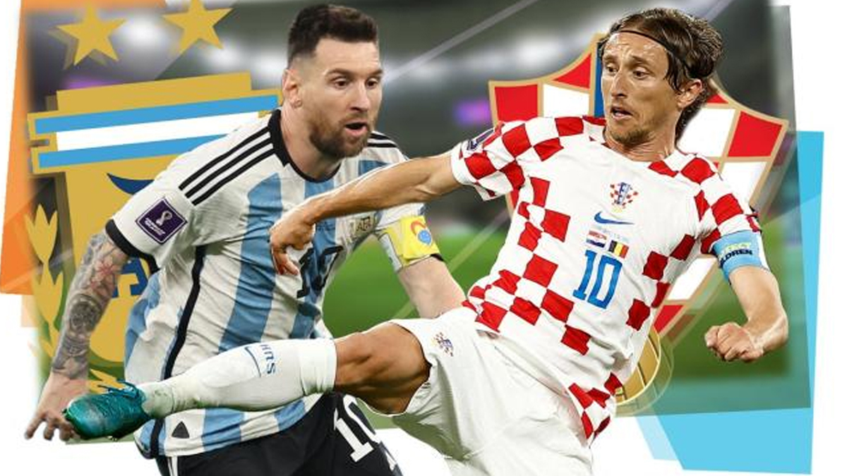 विश्वकप फाइनल प्रवेशका लागि अर्जेन्टिना र क्रोएसिया भिड्दै